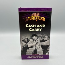 The Three Stooges &quot;Cash and Carry&quot; (1937) Columbia Home VHS 1993 Tape - £6.22 GBP