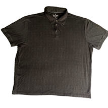 NAT NAST Polo Shirt Adult Extra Large Luxury Originals Dark Gray Preppy ... - $16.54