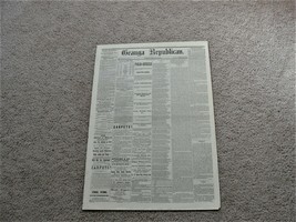 Geauga Republican, Wednesday, May 4, 1881- Chardon, Ohio Newspaper. - £14.83 GBP