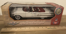 Vtg New  Motor Max 1960 Chevrolet  Impala N.73110  Die Cast 1/18  Metal ... - £88.46 GBP