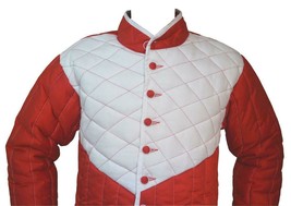 Medieval History Thick Padded Cotton Gambeson Multi Color Coat Costume T... - £56.51 GBP+