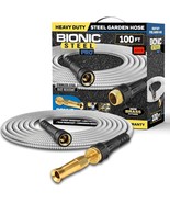 Bionic Steel PRO Metal Garden Hose w/ Nozzle Heavy Duty Flex 304 Steel A... - $632.90 MXN+