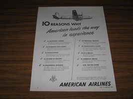 1947 Print Ad American Airlines Airplane in Flight - £12.79 GBP