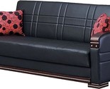 Empire Furniture Usa Bronx Collection Convertible Sofa Bed With Storage ... - £1,032.55 GBP