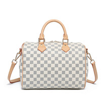 Luxury Checkered Tote Bags Shoulder Bag Women Fashion Purses  Satchel Ha... - $55.65