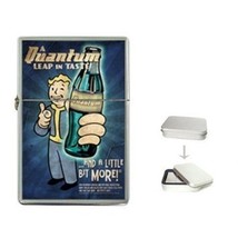 New Product Nuka Cola Quantum Fallout Flip Top Cigarette Lighter + free Case Box - £7.93 GBP