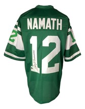 Joe Namath New York Signed Green Football Jersey BAS+Online Auctions - £270.74 GBP