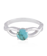 Anillos de bodas de turquesa de joyería genuina para Black Friday Gift AU - $22.18