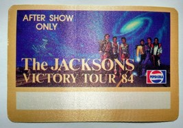 The Jacksons Victory Tour Backstage Pass 1984 Original Otto Cloth Michael Tan - £14.29 GBP