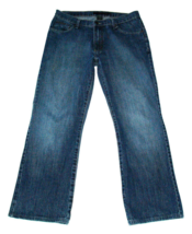 Calvin Klein J EAN S 71100 Men&#39;s Bootcut Medium Wash Blue Jeans 33x32 - £9.70 GBP