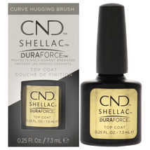 Shellac Nail Color - Duraforce Top Coat by CND for Women - 0.25 oz Nail Polish - £16.86 GBP