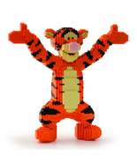 Tigger (Winnie the Pooh) Brick Sculpture (JEKCA Lego Brick) DIY Kit - £74.37 GBP