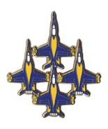 FA-18 Hornets In Diamond Formation Pin 1 3/4&quot; - £8.69 GBP