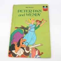 Vintage Disney Wonderful World of Reading Peter Pan and Wendy Hardcover 1981 - £4.44 GBP