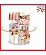 Organize Your Cosmetics with 360-Degree Acrylic Makeup Carousel – 1.5kg ... - $752.39 MXN
