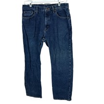 Wrangler Mens Premium Quality Regular Fit Jeans 38x30 Blue Denim - $24.15