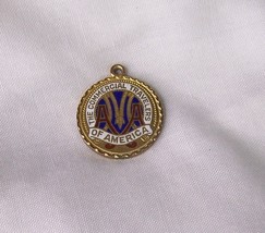VINTAGE AMA AMERICAN MOTORCYCLE ASSN PENDANT COMMERCIAL TRAVELERS AMERICA - $16.82