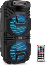 Pyle Pphp2836B Is A Portable Bluetooth Pa Speaker System With A 600W - £83.02 GBP