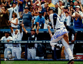 Framed canvas art print giclee Derek Jeter Signed Photograph - $39.59+