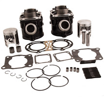 Cylinder Piston Gasket Top End Rebuild Kit for Yamaha Banshee 350 YFZ350... - £79.39 GBP