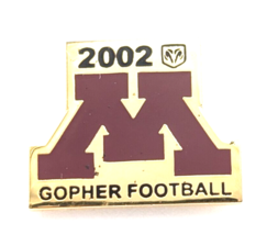 2002 UM Golden Gophers Football University of Minnesota Pin Dodge Ram Maroon... - £7.47 GBP