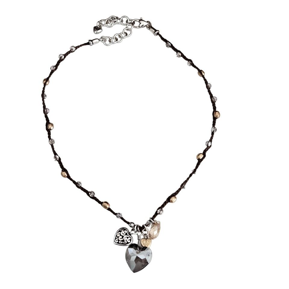 Brighton Karma Swarvovski Heart Necklace - $39.59