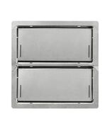 Smart Vent Flood Vent Stacker, Upper &amp; Lower, 16&quot; x 16&quot; Stainless Steel - $7,722.60 MXN