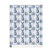 Charming Rabbit Bunny Lover Premium Eco Friendly Decorative Gift Wrappin... - $19.80+