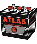 Atlas Battery Laser Cut Metal Sign - $69.95