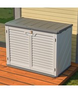 Horizontal Storage Shed: Weather-Resistant, Lockable Outdoor Cabinet - $6,291.51 MXN