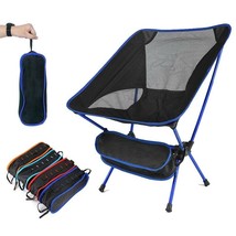 Folding Camping Chair Ultralight Portable Travel Backpacking Picnic Fish... - £39.56 GBP+