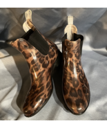 STORM by COUGAR Glossy Leopard CHELSEA-S Rain Boot, Women Size 9 - $459.38 MXN