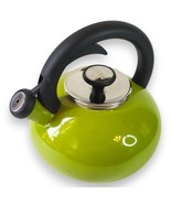 Sur La Table Whistling Tea Kettle - Apple Green Enamel - Preowned / Chipped - $19.99