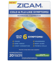 Zicam Cold Flu Symptom Relief Peppermint 20.0ea - £43.14 GBP