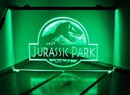 Jurassic Park Movies Illuminated Led Neon Sign Home Decor, Lights Décor Art - £20.32 GBP+