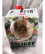 Wabash Valley Farms Popping-To Wish You A Happy Holidays Clear Ornament ... - $9.78