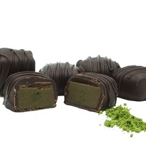 Philadelphia Candies Japanese Matcha Green Tea Meltaway Truffles, Dark C... - £18.54 GBP