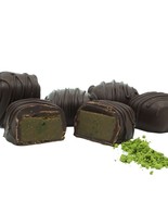Philadelphia Candies Japanese Matcha Green Tea Meltaway Truffles, Dark C... - £18.65 GBP
