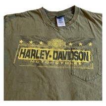 Harley Davidson Graphic Tee Shirt Badlands Wall South Dakota Mens Size L... - £22.41 GBP