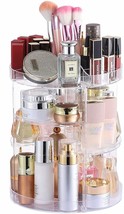 360 Degree Rotating Makeup Organizer 4-Tier Clear - $49.49