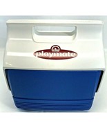Igloo Playmate Personal Cooler Lunchbox Blue and White Mini Mate Made in... - £11.84 GBP