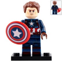 Captain America (Steve Rogers) Avengers Endgame Minifigure Toy Collection - £2.27 GBP