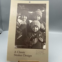 Vintage Child&#39;s Basic Cap and Mittens Pattern for Hand Knit #C732, Classic - $7.85