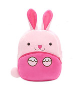 Anykidz 3D Pink Rabbit School Backpack Cute Animal With Cartoon Designs ... - €34,96 EUR