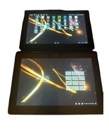 Lot Of 2 SONY XPERIA  S Tablet Android 10.1 inch Black Locked Tested Bot... - $176.90