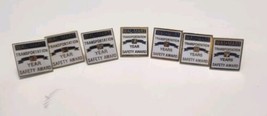 Walmart Transportation Safety  Lapel Pin Pinback Pins Years 2 3 4 5 7 8 ... - $21.78