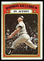 1972 Topps #52 Harmon Killebrew Mid-Grade - £4.46 GBP