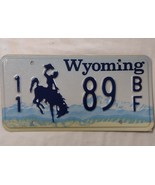 VINTAGE WYOMING LICENSE PLATES (PAIR)  NO LONGER IN USE-  PARK COUNTY 11... - $18.00