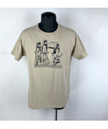 Vintage 80s Kokochi Zuni Rain Dancers Anvil Single Stitch Tan T-Shirt Co... - £25.86 GBP