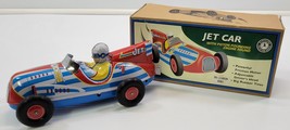 *B2) Schylling Collector Series Jet Car Friction Motor Tin Toy Engine Sound - $29.69